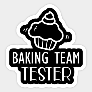 Baking Team Tester Sticker